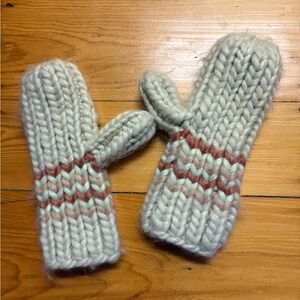 Anthropologie Knit Mittens